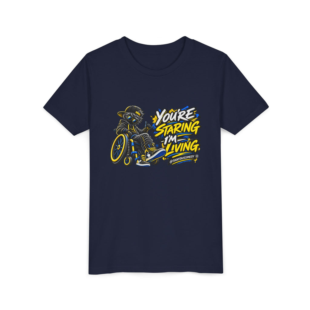 YOUTH - "You're Staring I'm Living" Wheelchair pride
