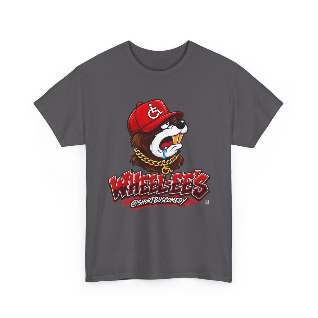 WHEEL-EE’S — Short Bus Comedy Disability Streetwear T-Shirt