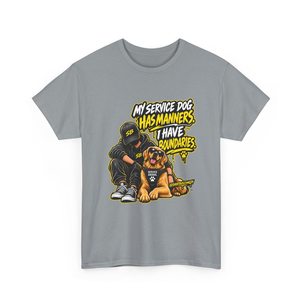 My Service Dog Has Manners. I Have Boundaries. — Short Bus Comedy
