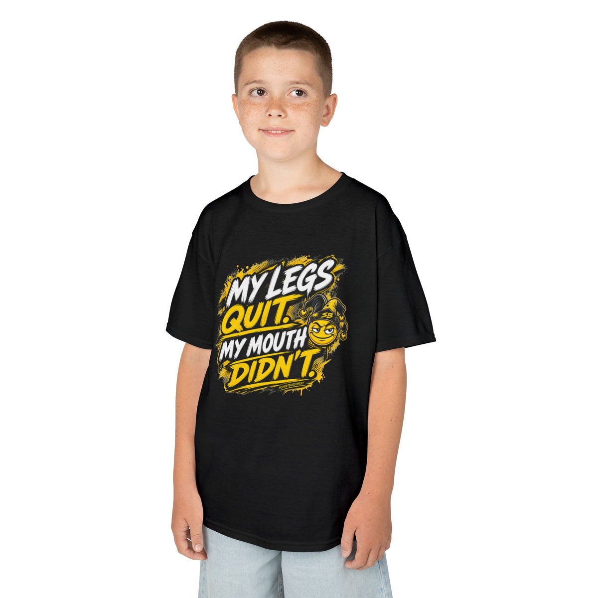 My Legs Quit. My Mouth Didn’t. — Kids T-Shirt